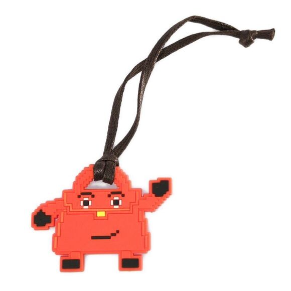 Hermes Kerry Doll Rubber Charm Bag Charm Bag Accessories Orange A [men's/women's - Picture 1 of 10